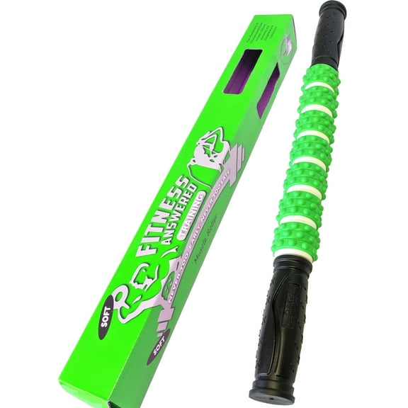The Muscle Stick Elite Soft Massage Roller - Green