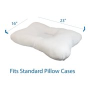 Roscoe Medical Cervical Pillow 16 X 23 Inch White PP3113, 1 Ct