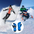thumbnail image 5 of Ski Gloves, Waterproof Winter Cold Weather Snowboard Snow Gloves, 5 of 5