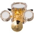 thumbnail image 4 of Kurt S. Adler Brass Musical Drum Ornament, 2.8-Inch, Gold, 4 of 7