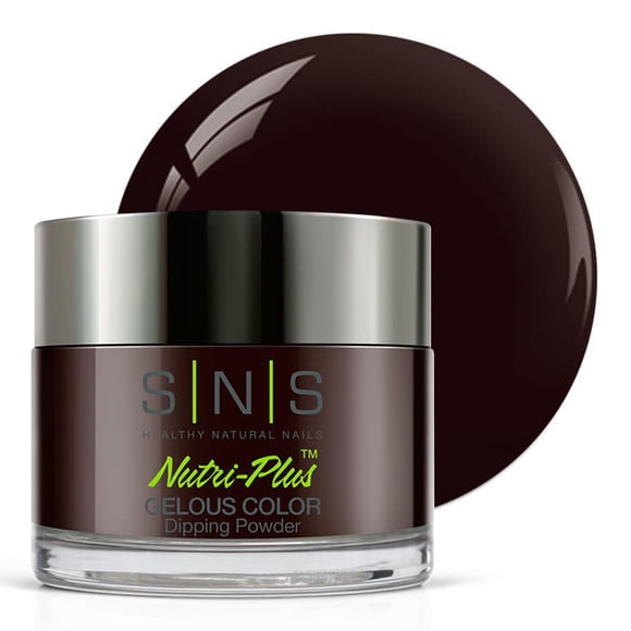 SNS Nail Dip Powder Gelous Color Dipping Powder - Kick My Bucket List (Marrón) - Color de uñas de larga duración dura 14 días - Bajo olor y no requiere lámpara UV - 1oz