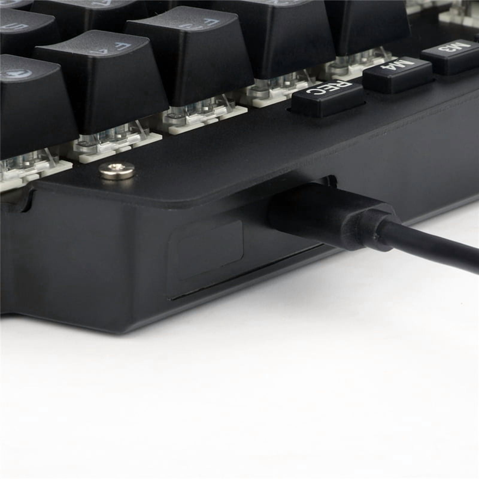 K700 One-hand Mechanical Gaming Keyboard RGB LED Backlight Outemu Switch Full for Key Macro Defines 44 keys Keyboard Rep