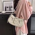 thumbnail image 3 of Bolso de hombro con cinturón distintivo de diseño de moda de industria pesada Bolso de mujer Bolso cruzado debajo del brazo, 3 of 6