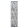 thumbnail image 3 of Naar Marfi 2X8 Area Rug, Silver/Blue Abstract, Non-Slip and Non-Shedding Area Rugs for Home Bedroom, Kitchen Floor, Bathroom, Dining and Office, 3 of 9