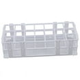 thumbnail image 3 of 4X Plastic Test Tube Rack for 30mm Tube, 21 Well, White,Detachable (21 Hole), 3 of 4