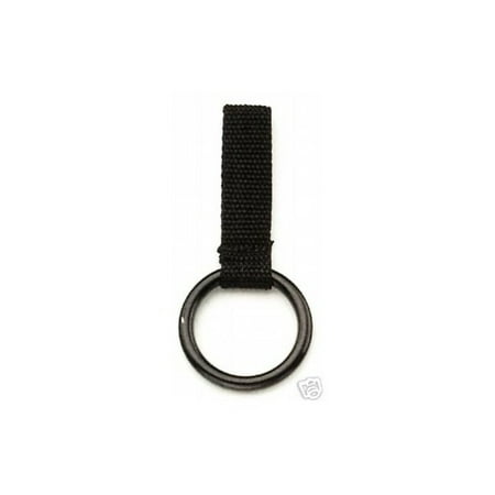 POLICE NYLON WEB NIGHT STICK BATON RING HOLDER FOR DUTY BELT SLIDE-ON STYLE, Tough, Nylon Webbing design By