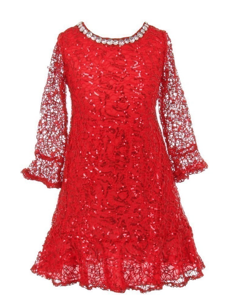sequin christmas dress