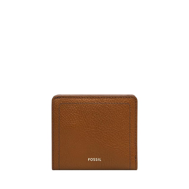 Cartera Fossil Logan, sillín plegable, piel auténtica, RFID