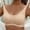 Khaki, variant on Woman Sexy Top Bra No Rims Underwears Base Vest Style Sports Base Underwears