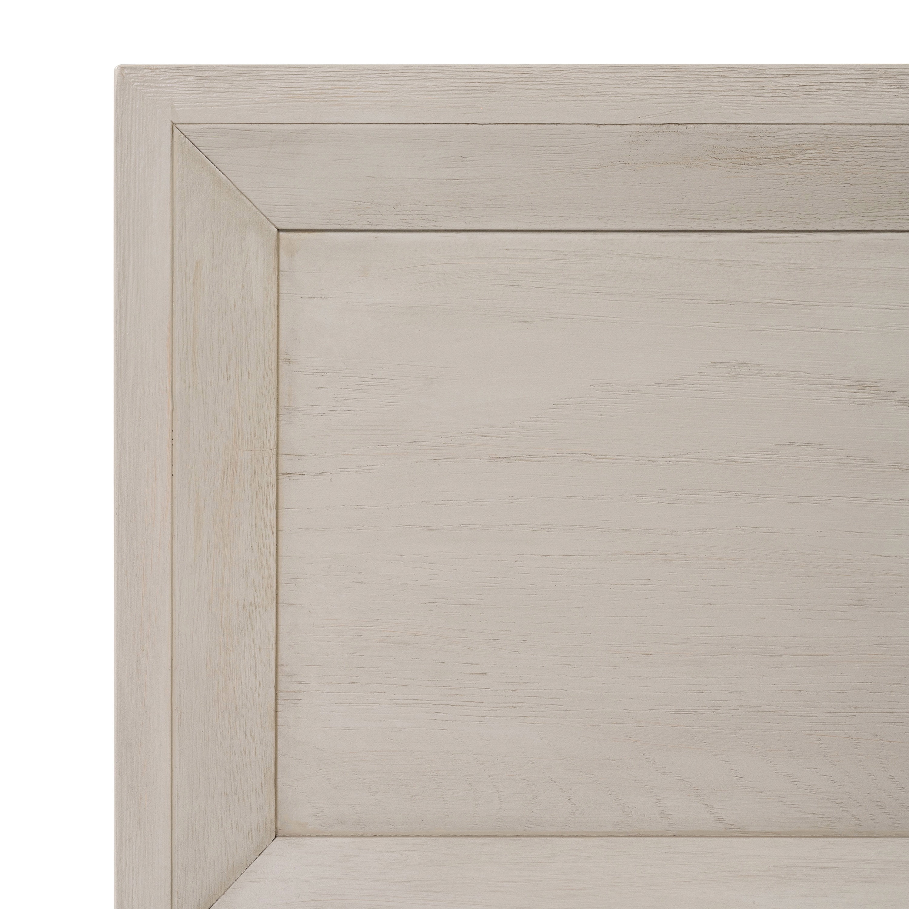 Furniture of America Brio Solid Wood King Panel Bed, Natural Oak