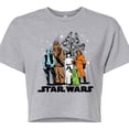 thumbnail image 3 of Star Wars - Luke, Leia, Yoda Group - Juniors Cropped Tee, 3 of 5