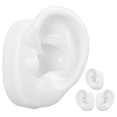 thumbnail image 2 of Soft Silicone Body Part Model For Body Piercing Training And Jewelry Exhibition White Color 2 Pairs, 2 of 5