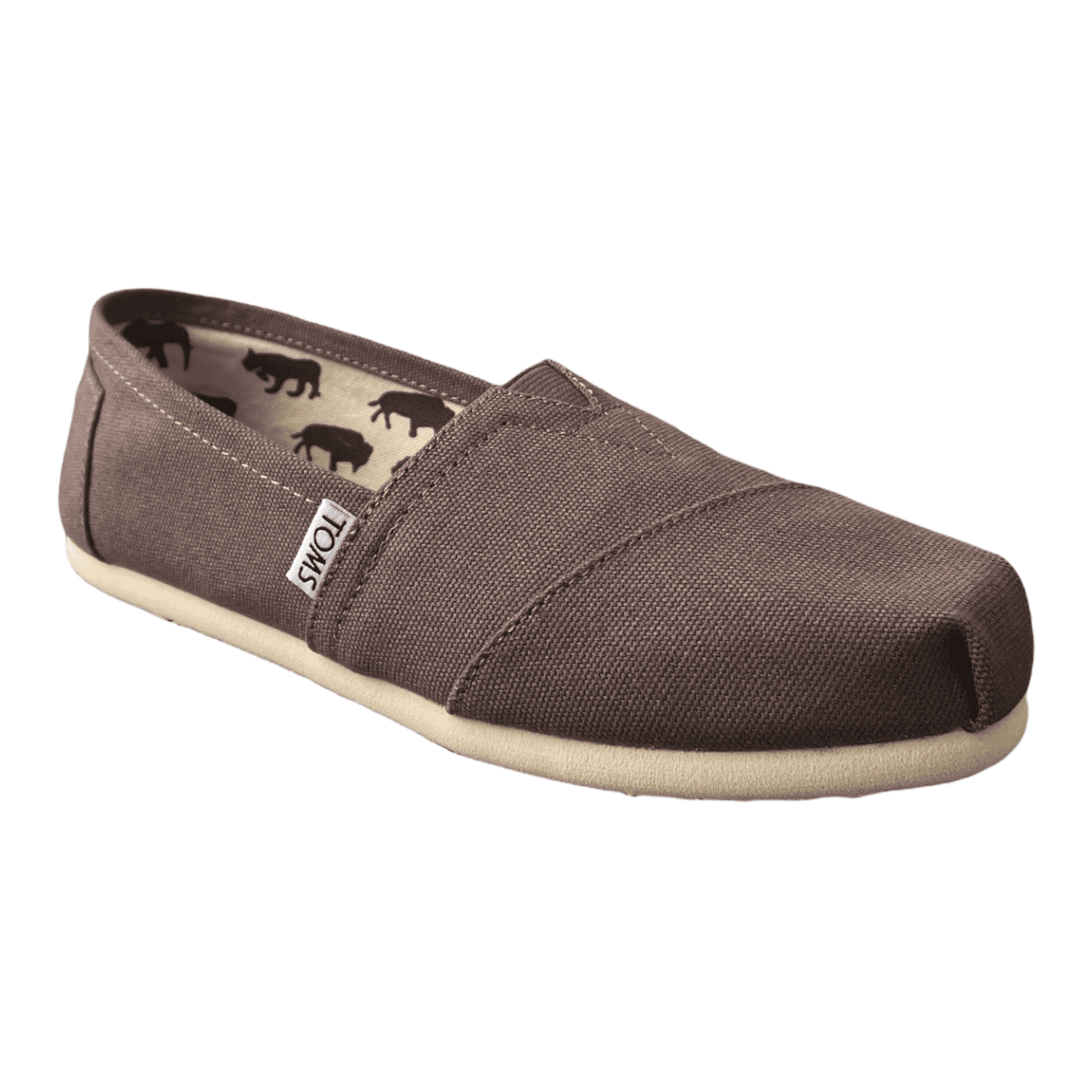 Casual Canvas Flat Shoes (Ash 