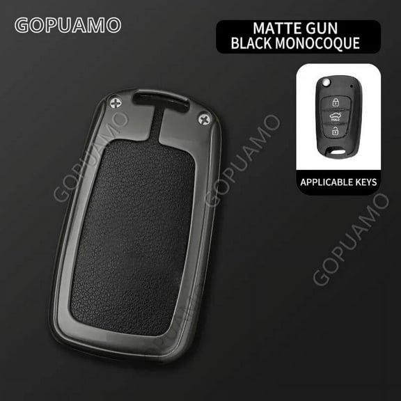 For Hyundai C 3 buttons key case I20 I30 Ix20 Ix35 Elantra Accent Zinc alloy Car Key Case Shell Cover