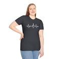 thumbnail image 5 of My Heart Beats for Music T-Shirt, Classic Crew Neck, Short Sleeve Shirt, 5 of 9