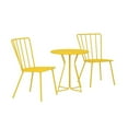 thumbnail image 3 of Novogratz Poolside Gossip Collection 3 Piece Heidi Outdoor Bistro Set, 3 of 9
