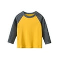thumbnail image 4 of Toddler Boys Cotton T Shirt 3 Pack Long Sleeve Shirts for 2-8 Years, 4 of 7