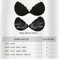 thumbnail image 2 of 2 Pair Sticky Bra Push up for Women, Reusable Adhesive Invisible Backless Strapless Lifting Bra, 2 of 5