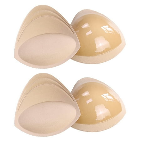 Nimiah Bra Pads Inserts Sticky Bra Push Up  Adhesive Breast Lift Padding for Women Sports Swimsuits Bikini Dress Bathing Suit  2 Pairs