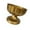20cm Deep Gold, variant on yotijay French Urn Planter Flower Pot Vintage Basin Flower Arranger Flower Planter 18cm Deep Gold