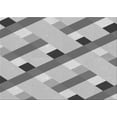 thumbnail image 1 of Ahgly Company Machine Washable Indoor Rectangle Transitional Platinum Silver Gray Area Rugs, 2' x 5', 1 of 7