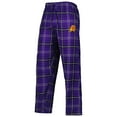 thumbnail image 2 of Men's Concepts Sport Purple/Black Phoenix Suns Ultimate Plaid Flannel Pants, 2 of 4