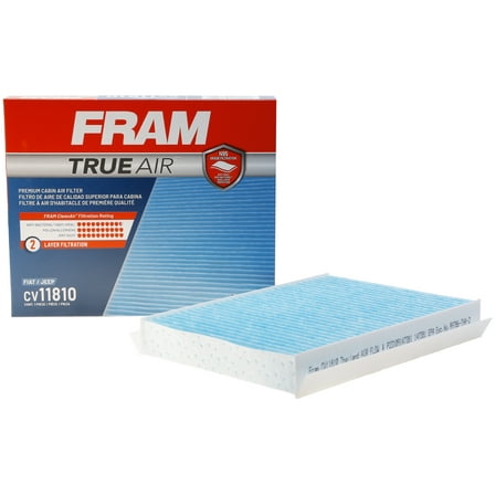 FRAM CV11810 TrueAir Premium Cabin Air Filter with N95 Grade Filter Media, for Select Fiat and Jeep Vehicles