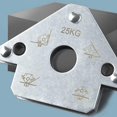 thumbnail image 3 of 2X Electric Welding Auxiliary Tools Magnetic Welding Positioner Electric Welding Iron Absorption Right Angle Magnet 25kg, 3 of 4