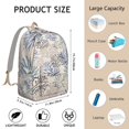 thumbnail image 3 of Seaside Creature Cartoon Backpack for Teens, Waterproof Durable Bookbag with Nautical Sand & Ocean Life Theme, Lightweight and Multi-pocket for Daily Use, 3 of 3