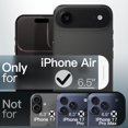 thumbnail image 2 of Magnetic Case for iPhone 17 Air Compatible with MagSafe, Translucent Matte Back Slim Minimalist Shockproof Phone Cover, 6.5-Inch Display (Black), 2 of 7