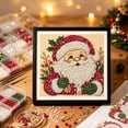 thumbnail image 7 of Christmas Theme Pearl Art Kit,3D Bead Dot Painting Set for Christmas Home Wall Decor Gift for Adults Beginners, 7 of 7