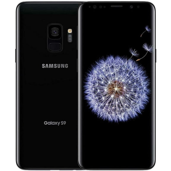 Restored SAMSUNG Galaxy S9 | SM-G960U | 64GB | 3000 mAh | 12MP Camera | Fully Unlocked (Midnight Black) (Refurbished)