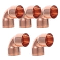 thumbnail image 5 of FRCOLOR  5 Pcs Air Conditioning Pipe Accessories Copper Fittings, 5 of 8