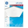 thumbnail image 2 of GE Soft White 49780 60-Watt, 660-Lumen G40 Soft White Bulb, 5-Inch Diameter with Medium Base, 1-Pack, 2 of 2
