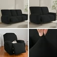 thumbnail image 2 of AUQ Recliner Chair Covers,Matches Various Recliners Recliner Cover,Mite-Shielding Recliner Couch Cover,Double, 2 of 4