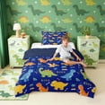 thumbnail image 2 of Erosebridal Dinosaur Twin Comforter Sets for Kids Boys, Funny Wildlife Bedding Set, 2 of 6
