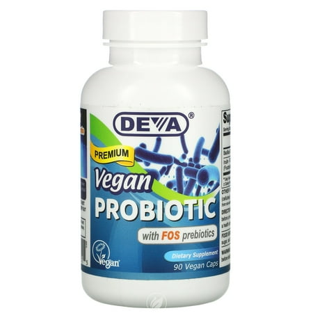 (2 Pack) Deva Vegan Probiotic 90 Vegi Cap