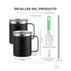 thumbnail image 3 of Taza Para Cafe De Acero Inoxidable,colores Variados 2pz 14oz, 3 of 5
