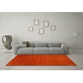 thumbnail image 3 of Ahgly Company Indoor Round Abstract Yellow Contemporary Area Rugs, 5' Round, 3 of 4
