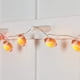 thumbnail image 2 of 1,5 m, 10 luces, cadena de luces cálidas blancas, alimentadas por pilas, luces de hadas para fiestas en interiores y exteriores, dormitorios infantiles, 2 of 7