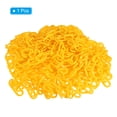 thumbnail image 3 of Unique Bargains 0.2' Diameter 49Ft Length Plastic Chain Barrier, Safety Link Chain Stanchion for Crowd Control, Yellow, 3 of 6