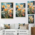 thumbnail image 4 of Designart "Wild Harmony In Garden Delights" Plants Floater Framed Canvas Art Print, 4 of 5