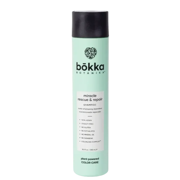 Bokka Botanika Miracle Rescue & Repair Shampoo (10.1oz/300ml)