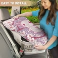 thumbnail image 3 of KUIFORTI Car Seat Sun Shade Cover Baby Car Seat Cover Blocks Out Heat & Sun, Keep Your Baby's Carseat at a Cooler Temperature, Kawaii Axolotl, 3 of 7