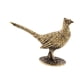 thumbnail image 4 of Estatua de faisán de cola larga, figura de latón, estilo rústico, antigua y vintage. Figura de animal para soporte de TV, estante de hotel o mesa., 4 of 9