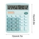 thumbnail image 4 of Calculadora electrónica Pisexur para hombres, calculadora básica de escritorio de 12 dígitos, doble potencia, con gran pantalla LCD, electrónica para niños, organizador de electrónica., 4 of 5