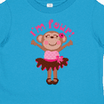 thumbnail image 4 of Inktastic Monkey 4th Birthday 4 Year Old Girl Girls Toddler T-Shirt, 4 of 5