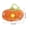 B, variant on Halloween Small Hand Blown Glass Pumpkin Ornament - Multicolor Swirl Art Gourd Figurine Decorative Fall Statue for Thanksgiving Tabletop and Shelf