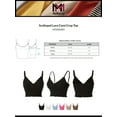 thumbnail image 2 of MixMatchy Women's Scalloped Lace Cami Crop Top, 2 of 4