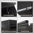 thumbnail image 6 of 5 Drawer Locking File Cabinet with Wheels,Metal Mobile Filing Cabinets,Black Vertical File Cabinet for Home Office,Heavy Duty Storage Cabinet for A4/Letter/Legal Size File,Assembly Required, 6 of 7